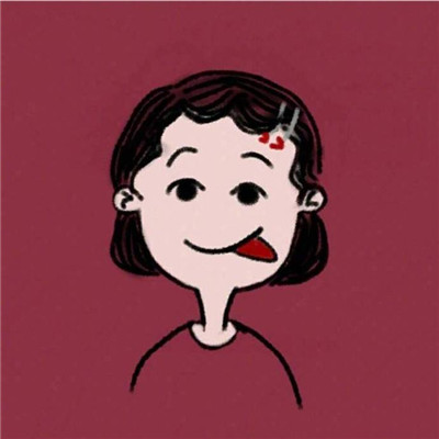 可爱头像不容易撞图