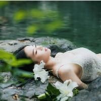 口罩头像女