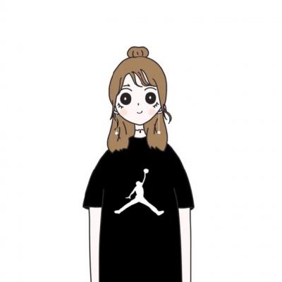 卡通图片头像一左一右