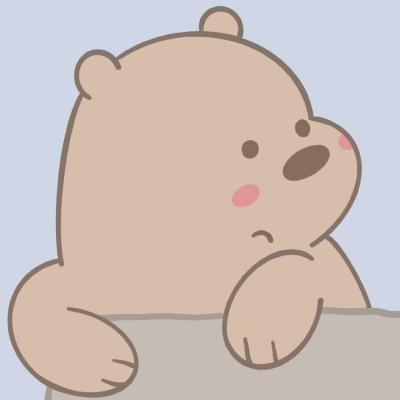 白底卡通情侣头像