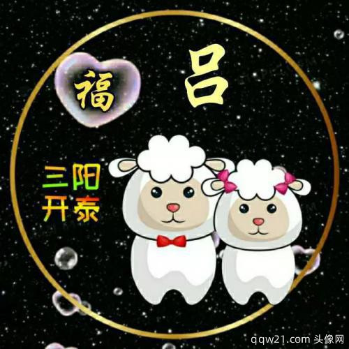 何氏姓氏头像可爱