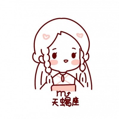 女孩卡通头像图片可爱