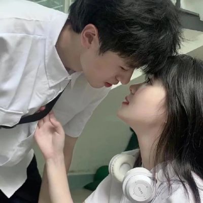 骑车情侣头像图片一男一女