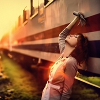 适合当头像的图片女生