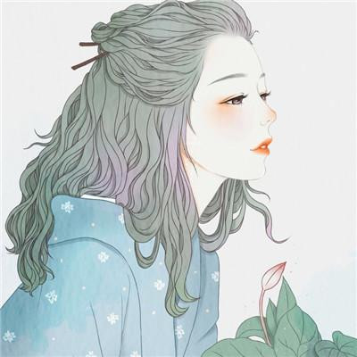 微信头像简约女