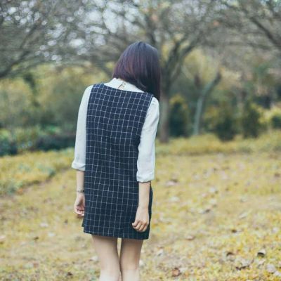 美女头像图片唯美侧脸