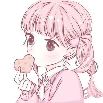 头像女生动漫紫色系 梦幻