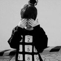 头像女黑色系全身