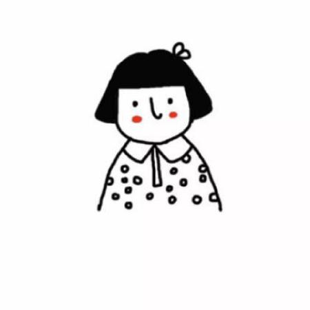 头像简约手绘小人