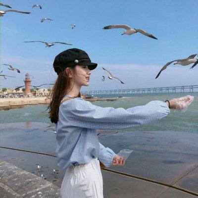 网红头像女高清大图