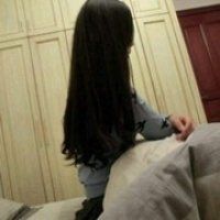 休闲头像女背影