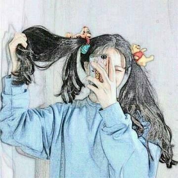微信头像女2021最新款手绘