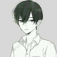 抑郁头像男动漫 患者