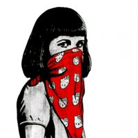 戴耳机的动漫头像孤独