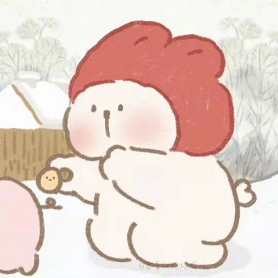超级甜的情侣头像可爱