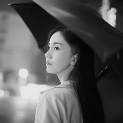 头像女侧面高冷