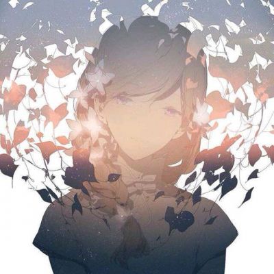 最丧的动漫女头像无水印