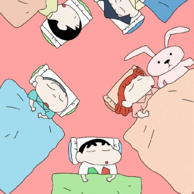 抖音头像和背景图一套蜡笔小新