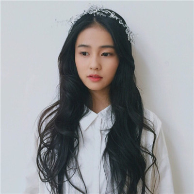 简约头像女