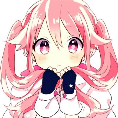 二次元黑暗风女生头像