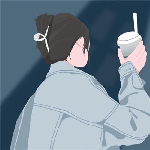 卡通头像简约清新图片
