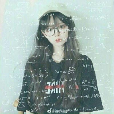 简约线条头像女ins