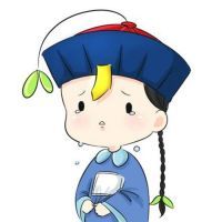 加油鸭头像可爱卡通