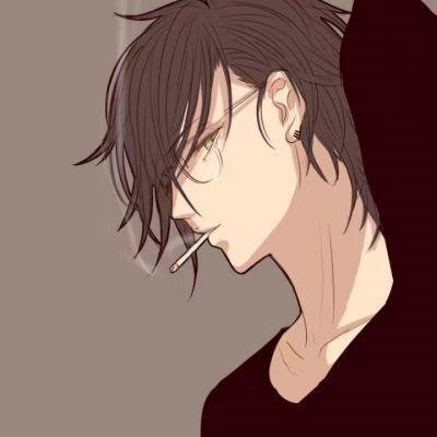 冷酷无情的头像男生动漫黑暗