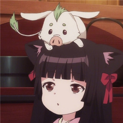二次元头像可爱女生