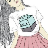 女生头像手绘高级质感