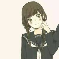 小白兔头像卡通图片